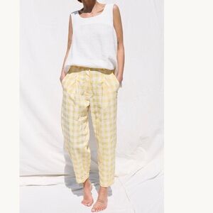 Offon Boxy Tapered Leg Summer Trousers w27